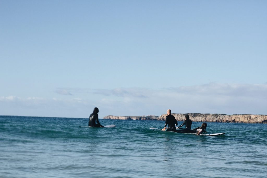 Surf en equipo